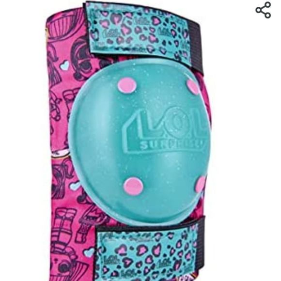 LOL Surprise Signature Series Protective Knee Pads & Elbow Pads for Kids Bike - Picture 4 of 6